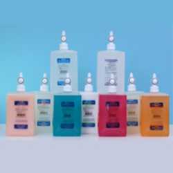 ProVue® Products Soaps & Dispensers, Dispenser 1200mL EA - AprilFresh® Antibacterial Liquid Soap w/Triclosan, 1200mL Cube
